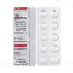 Ronycold M 10/5 MG Tablet 10