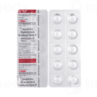 Ronycold M 10/5 MG Tablet 10