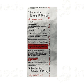 Ronyvert 16 Tablet 10