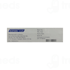 Ropark 0.25 Tablet 10