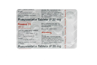 Rosave 20 MG Tablet 15