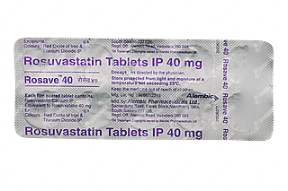 Rosave 40 MG Tablet 10