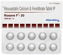 Rosave F 20 Tablet 10