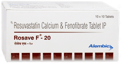 Rosave F 20 Tablet 10 Rosave F 20 Tablet 10