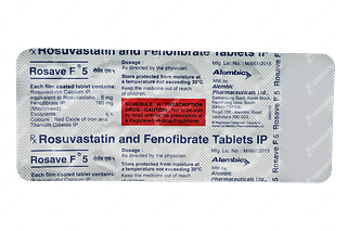 Rosave F 5/160 MG Tablet 10