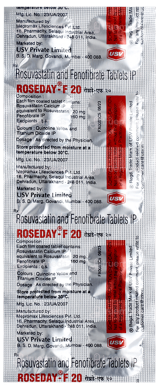 Roseday F 20 Tablet 10