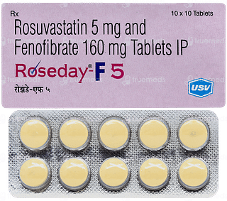 Roseday F 5 Tablet 10