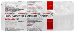 Roslaren 40 Tablet 10 Roslaren 40 Tablet 10