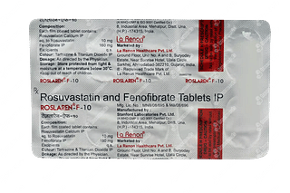 Roslaren F 10/160 MG Tablet 10