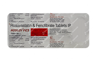 Rosloy F 10/160 MG Tablet 10