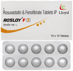 Rosloy F 5 Tablet 10