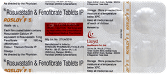 Rosloy F 5 Tablet 10