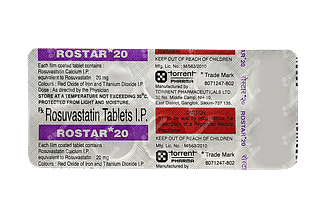 Rostar 20 MG Tablet 10