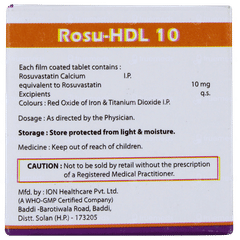Rosu Hdl 10 Tablet 10