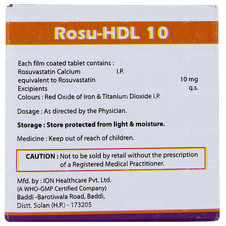 Rosu Hdl 10 Tablet 10