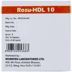 Rosu Hdl 10 Tablet 10