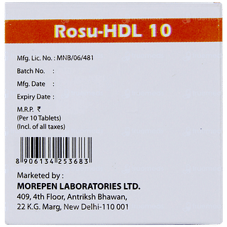 Rosu Hdl 10 Tablet 10