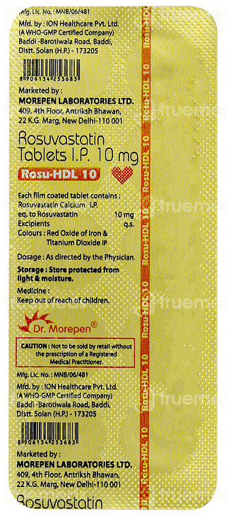 Rosu Hdl 10 Tablet 10