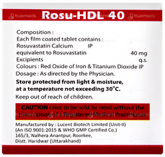 Rosu Hdl 40 Tablet 10