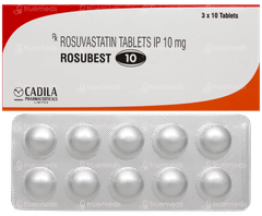 Rosubest 10 Tablet 10 Rosubest 10 Tablet 10
