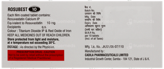 Rosubest 10 Tablet 10