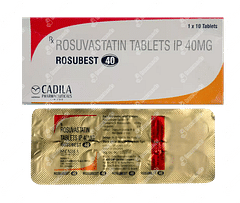 Rosubest 40 MG Tablet 10