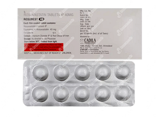 Rosubest 40 MG Tablet 10