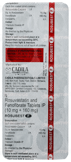 Rosubest F Tablet 10 Rosubest F Tablet 10