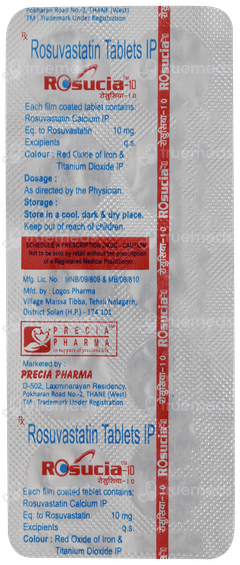 Rosucia 10 Tablet 10