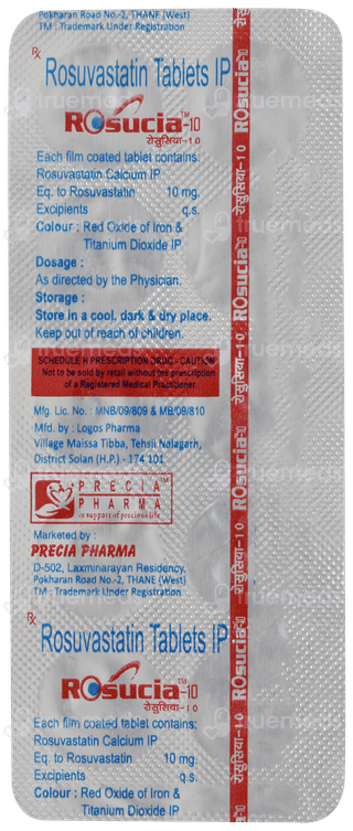 Rosucia 10 Tablet 10
