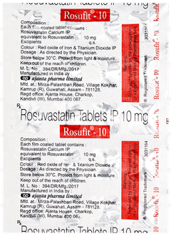 Rosufit 10 Tablet 20 Rosufit 10 Tablet 20