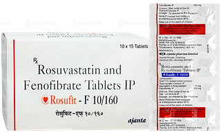 Rosufit F 10/160 Tablet 15
