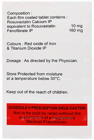 Rosufit F 10/160 Tablet 15