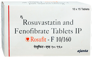 Rosufit F 10/160 Tablet 15