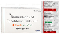 Rosufit F 5/160 Tablet 15 Rosufit F 5/160 Tablet 15