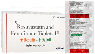 Rosufit F 5/160 Tablet 15