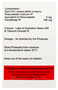 Rosufit F 5/160 Tablet 15 Rosufit F 5/160 Tablet 15