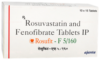 Rosufit F 5/160 Tablet 15