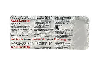 Rosukem 40 MG Tablet 10