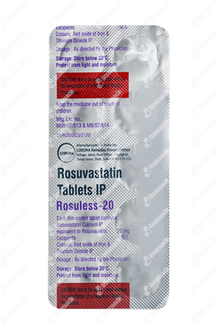 Rosuless 20 Tablet 10 Rosuless 20 Tablet 10