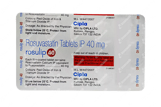 Rosulip 40 MG Tablet 10