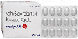 Rosulip Asp 150 Capsule 15