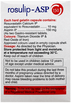 Rosulip Asp 150 Capsule 15