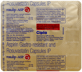 Rosulip Asp 150 Capsule 15