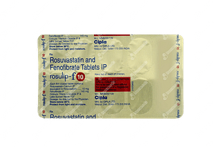 Rosulip F 10/145 MG Tablet 10