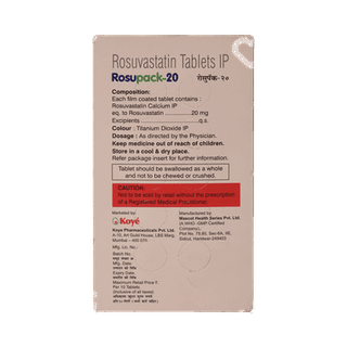 Rosupack 20 Tablet 10