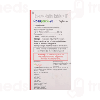 Rosupack 20 Tablet 30