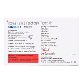 Rosupack F Tablet 10