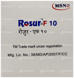 Rosur F 10 Tablet 10