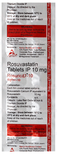 Rosurica 10 Tablet 10 Rosurica 10 Tablet 10